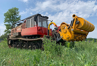 Самоходный комплекс ТЛП-4М-038 ГСТ ПРО с ротоватором MeriCrusher MJS-191 STG — фото 3